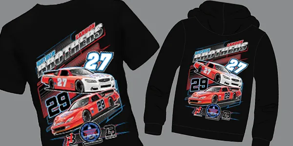 Brothers Brothers racing t-shirt and hoodie
